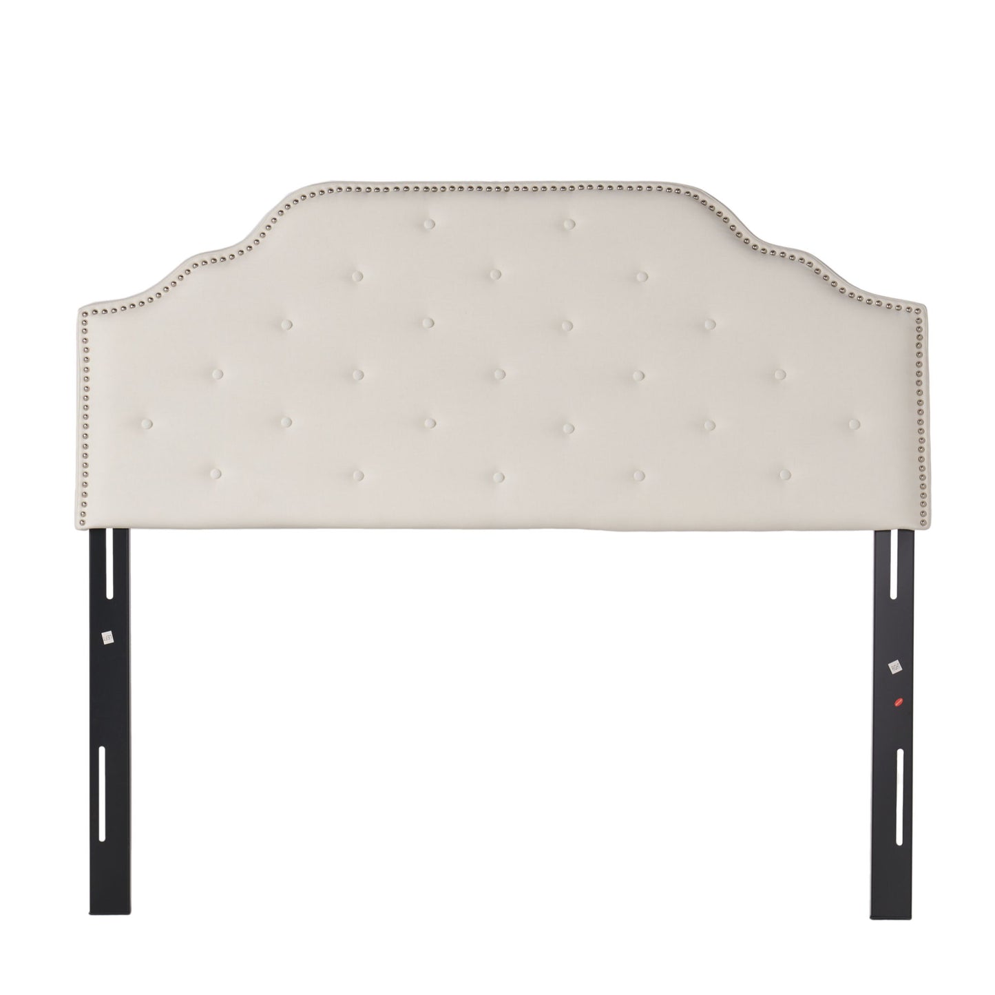 Charismatic - Size Headboard With Button Tufting And Nailhead Trim
