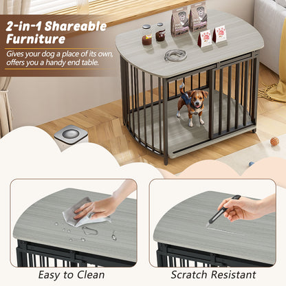 Furniture Style Dog Crate For Small And Medium Dogs