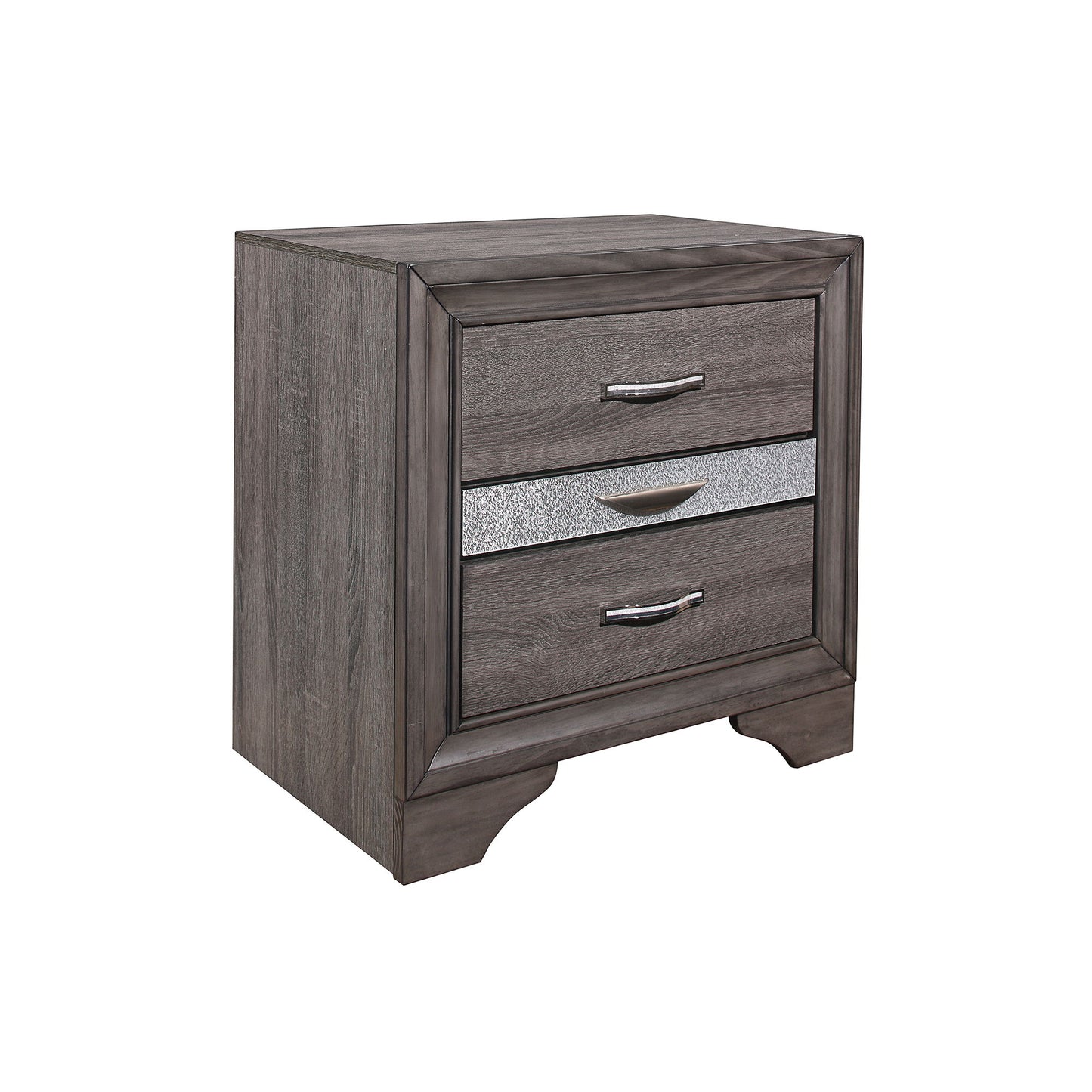 Ryder - Sparkle Nightstand - Gray