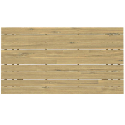 Kona - Outdoor Dining Table - Light Teak