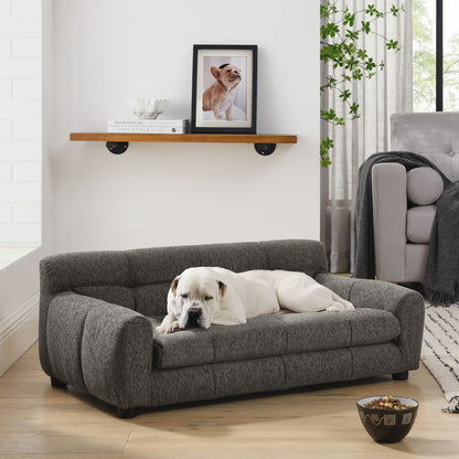 Modern Pet Sofa With Backrest And Armrests