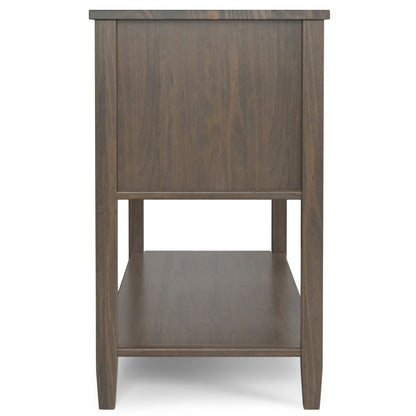 Ela - Console Table - Smoky Brown