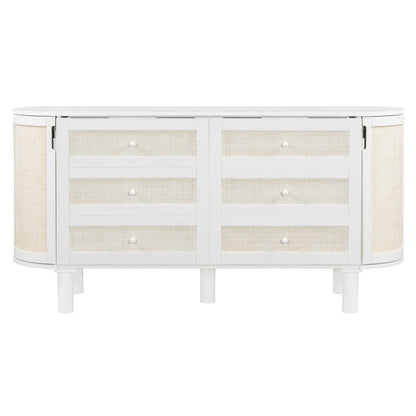 Murphy Bed With Hidden Storage & Modern Woven Design