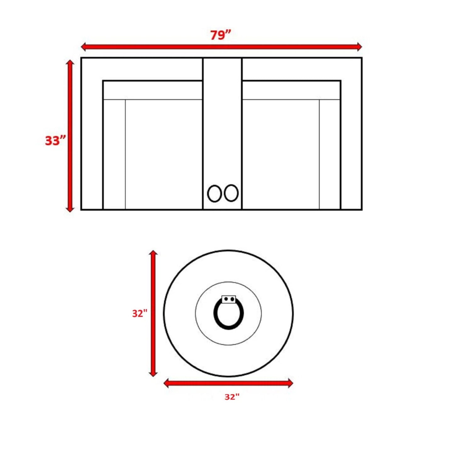 Rattan Patio Set With Comfortable Cushions And Fire Pit