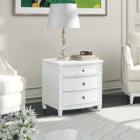 Dauphin - 3 Drawer Accent End Table