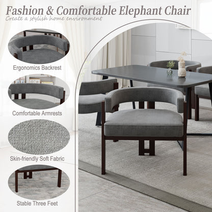 Modern Accent Teddy Upholstered Armchair