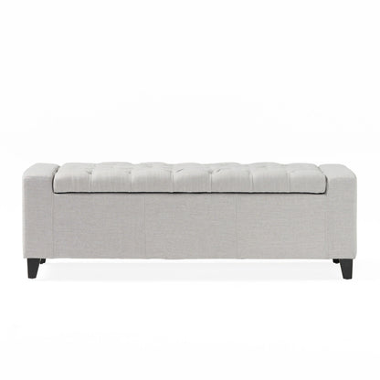 Guernsey - Ottoman Storage With Tufted Top