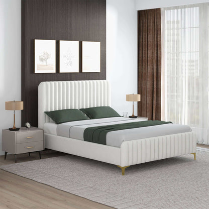 Valery - Upholstered Platform Bed