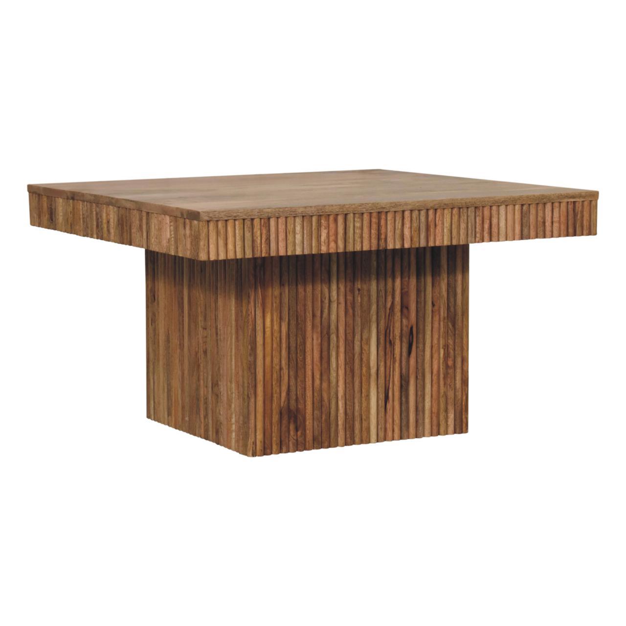 Soba - Chunky Coffee Table - Oak