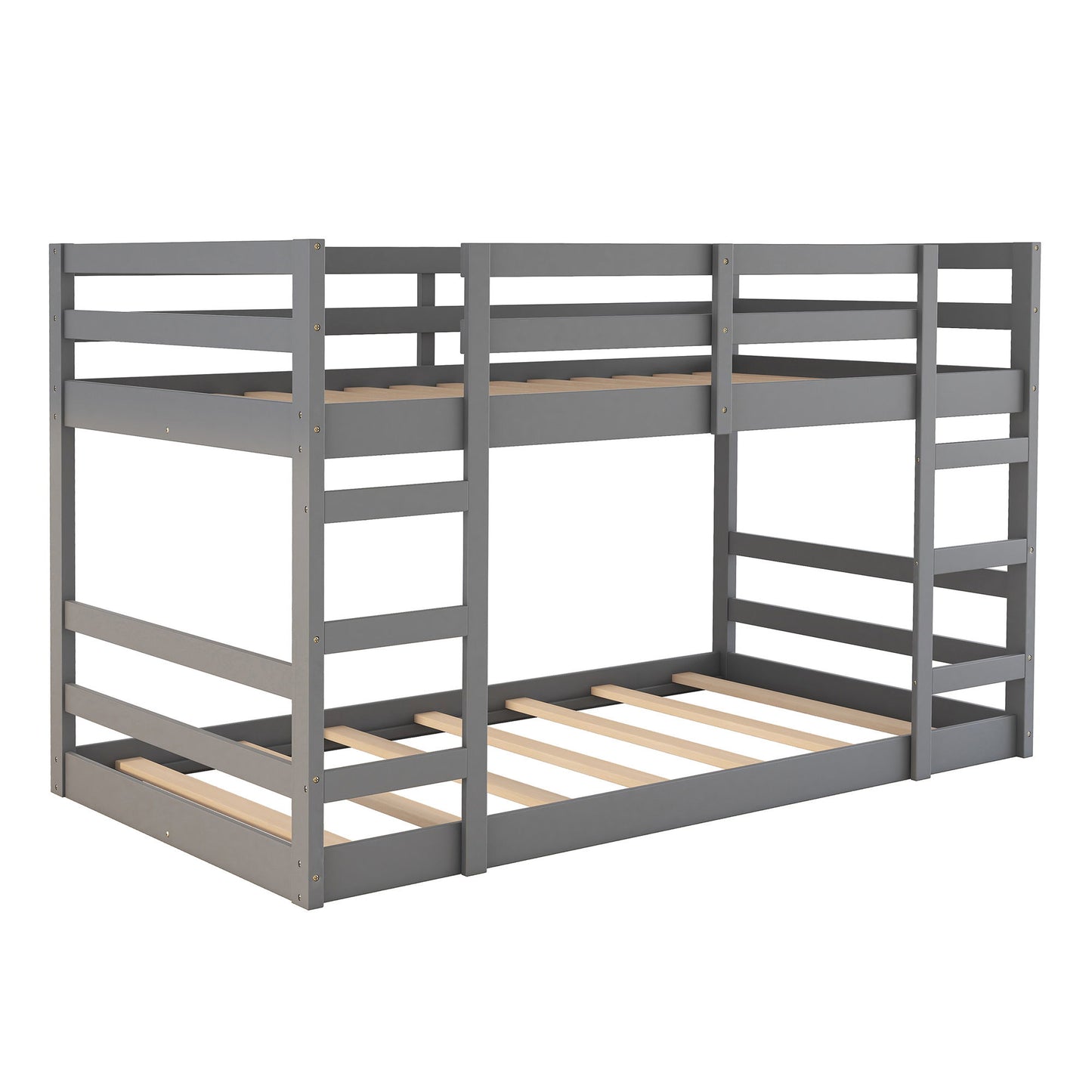 Crafted Bunk Bed With Ladder