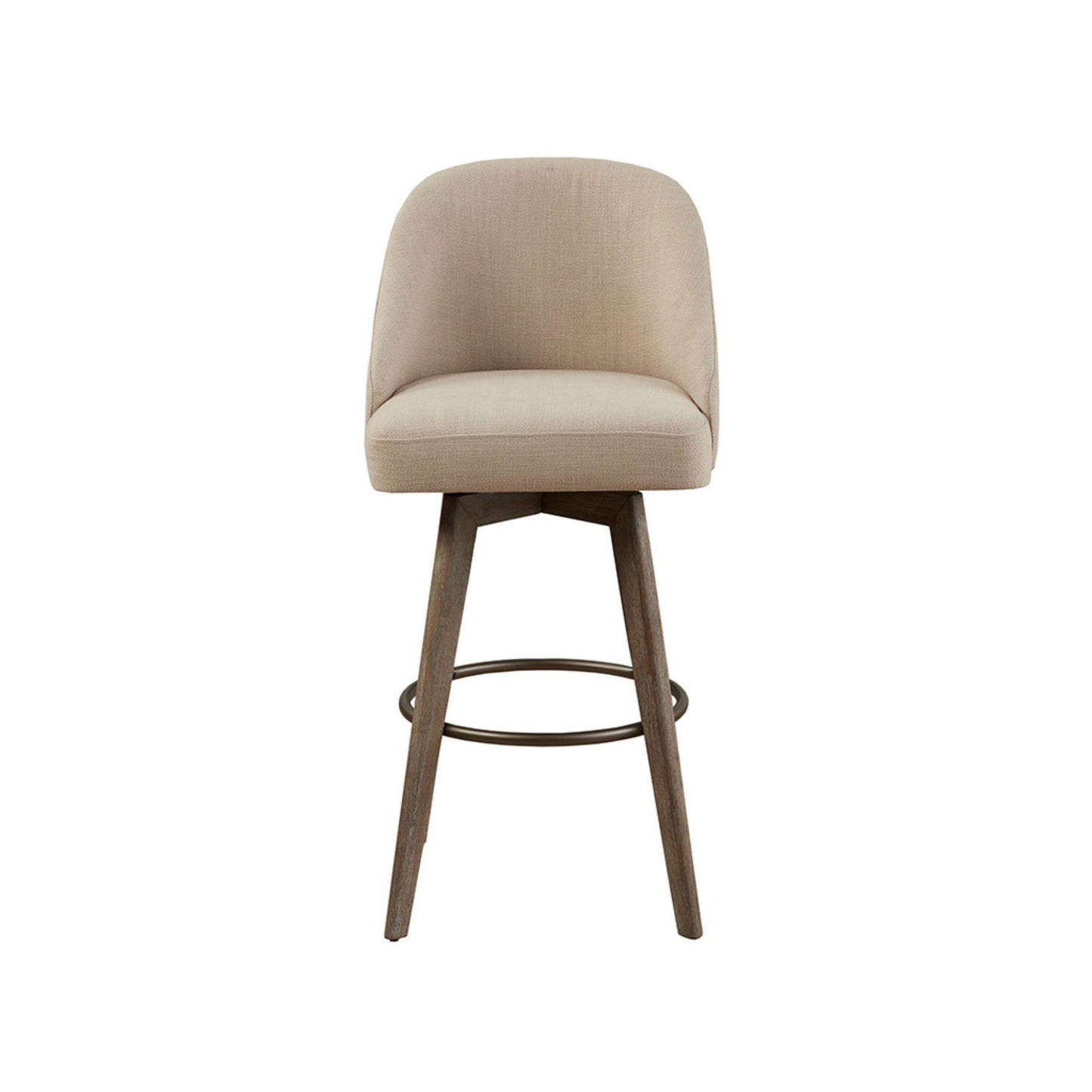 Bar Stool With Swivel Seat - Sand