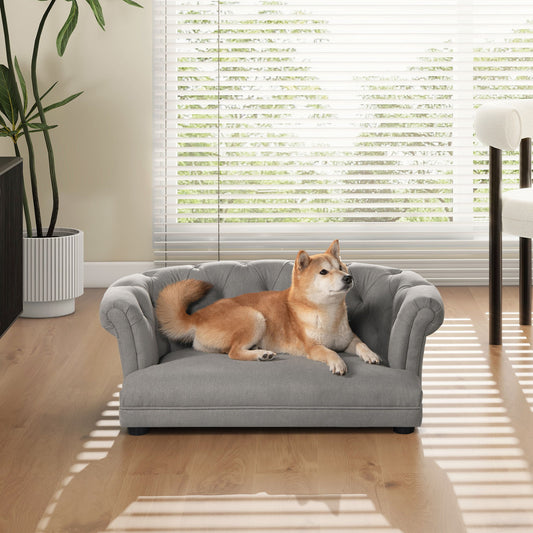Kiki - Chesterfield Dog Sofa Bed Medium