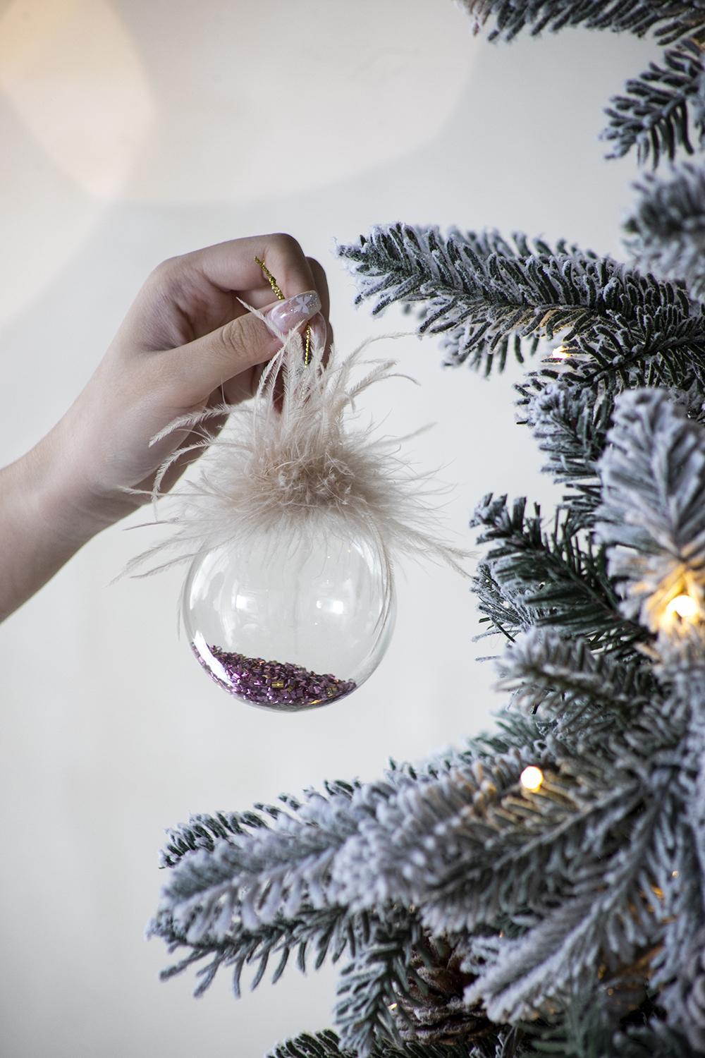 Christmas Ball Ornaments Decorative Hanging Ball Christmas Tree Ornaments For Holiday