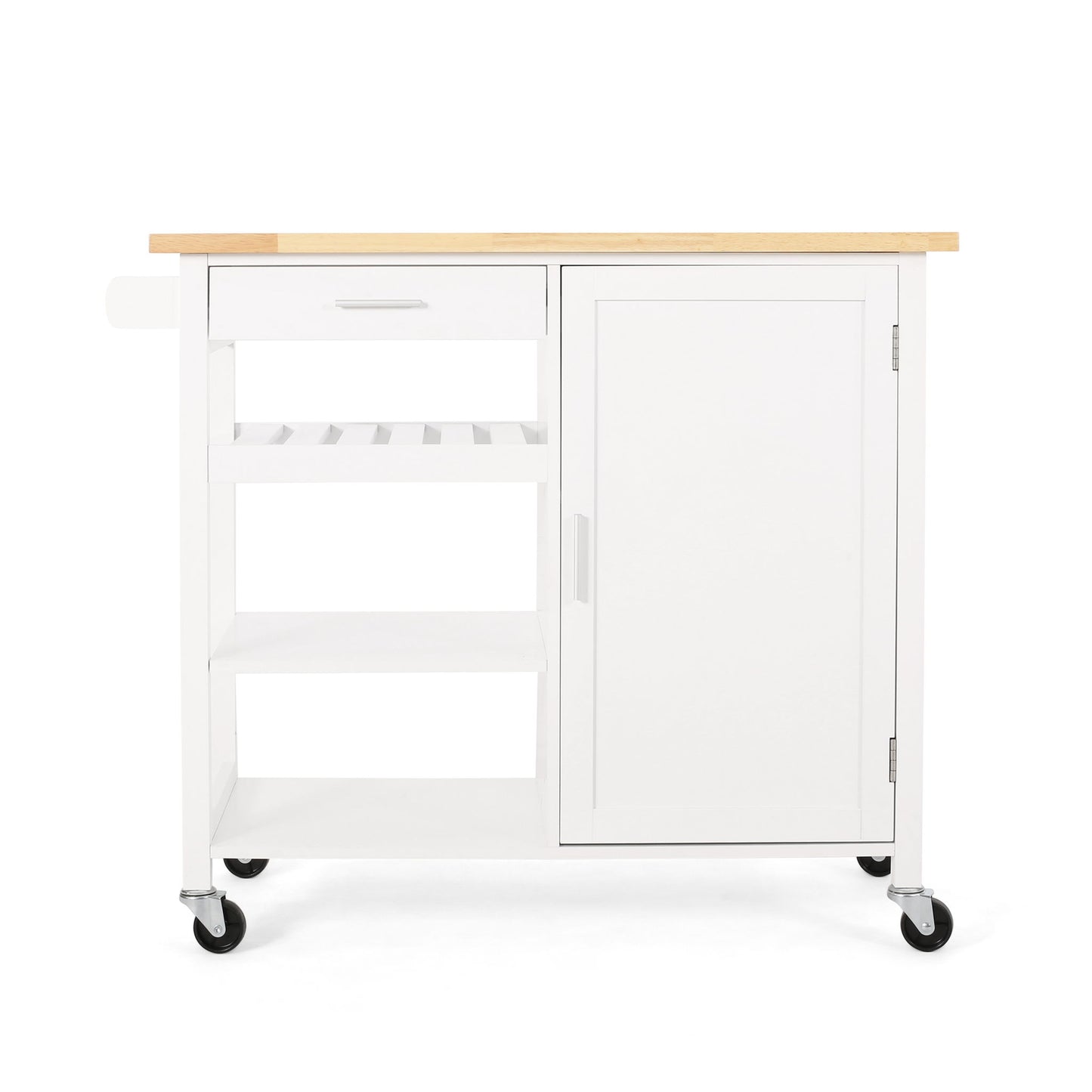 Contemporary Design Kitchen Cart With Wheels