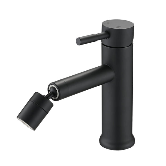 2 Mode Bathroom Faucet With 360 Degree Rotating Aerator For Sink