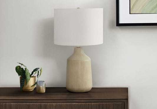 Lighting, Table Lamp, Concrete, Contemporary