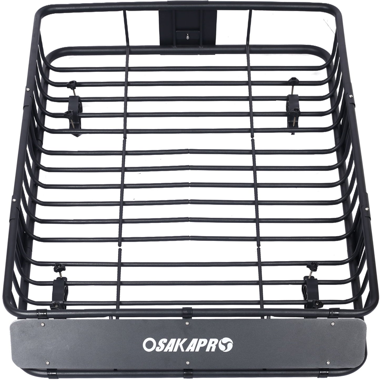Motoring Rooftop Cargo Carrier Basket Steel, Universal Fit Roof Rack