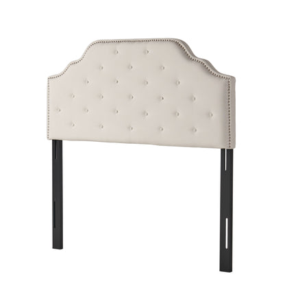 Charismatic - Size Headboard With Button Tufting And Nailhead Trim