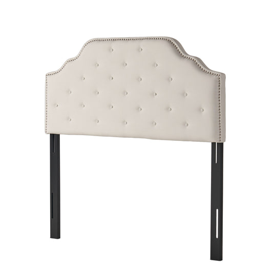 Charismatic - Size Headboard With Button Tufting And Nailhead Trim