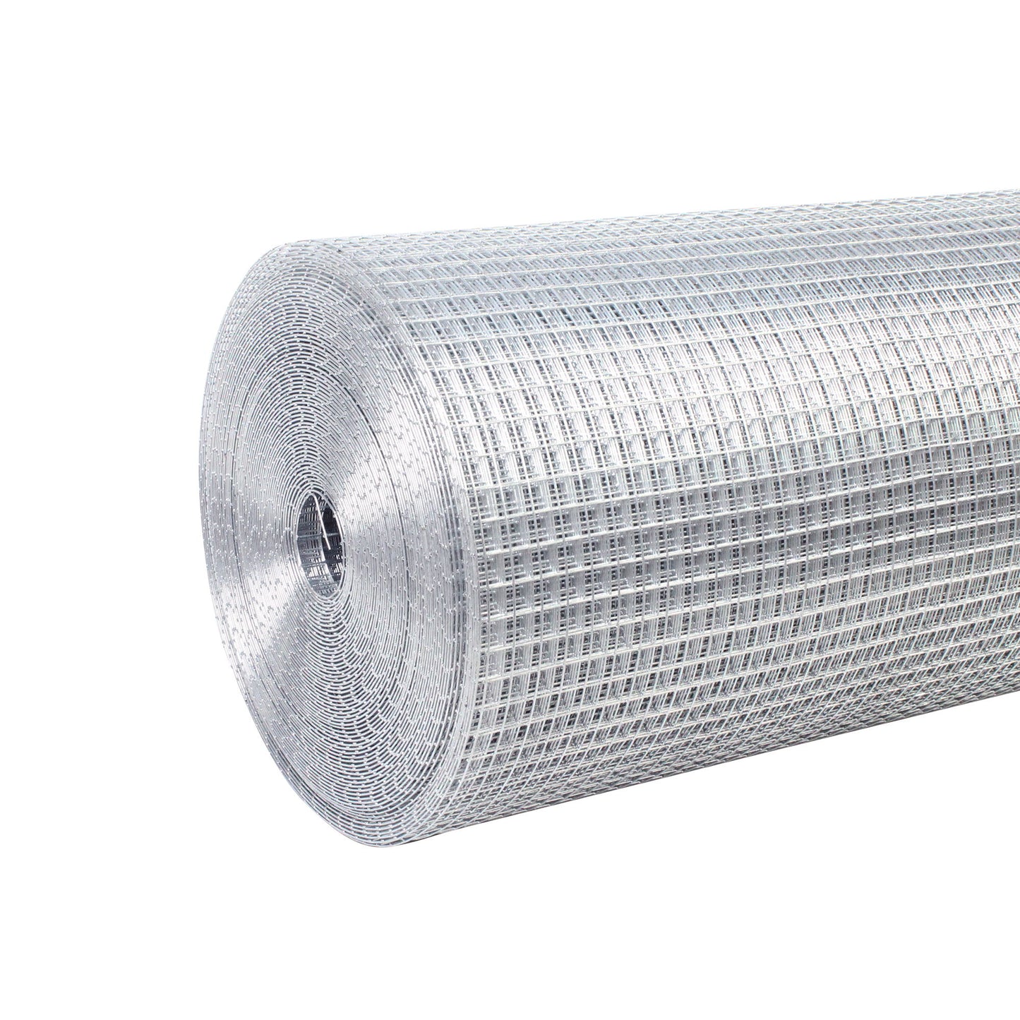 Galvanized Hardware Cloth, Gauge Welded Metal Wire Fence Roll For Garden And Animal Protection - Silver