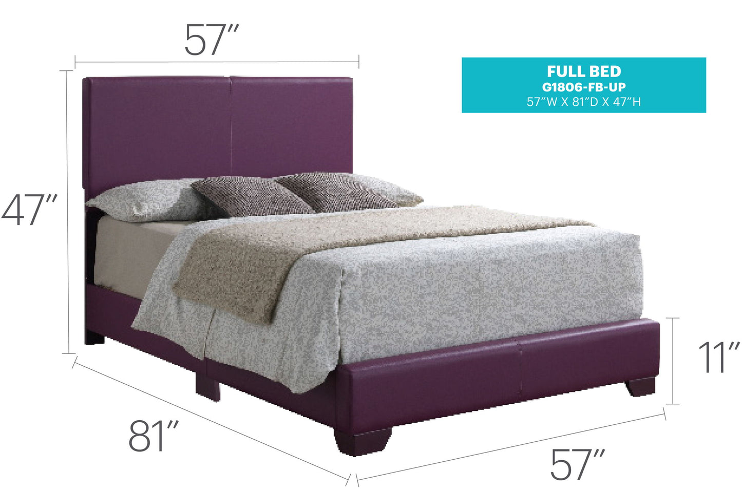 Elegant Platform Bed For Relaxed Spaces