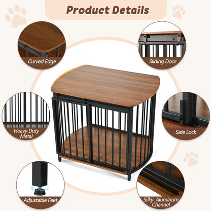 Furniture Style Dog Crate For Small And Medium Dogs