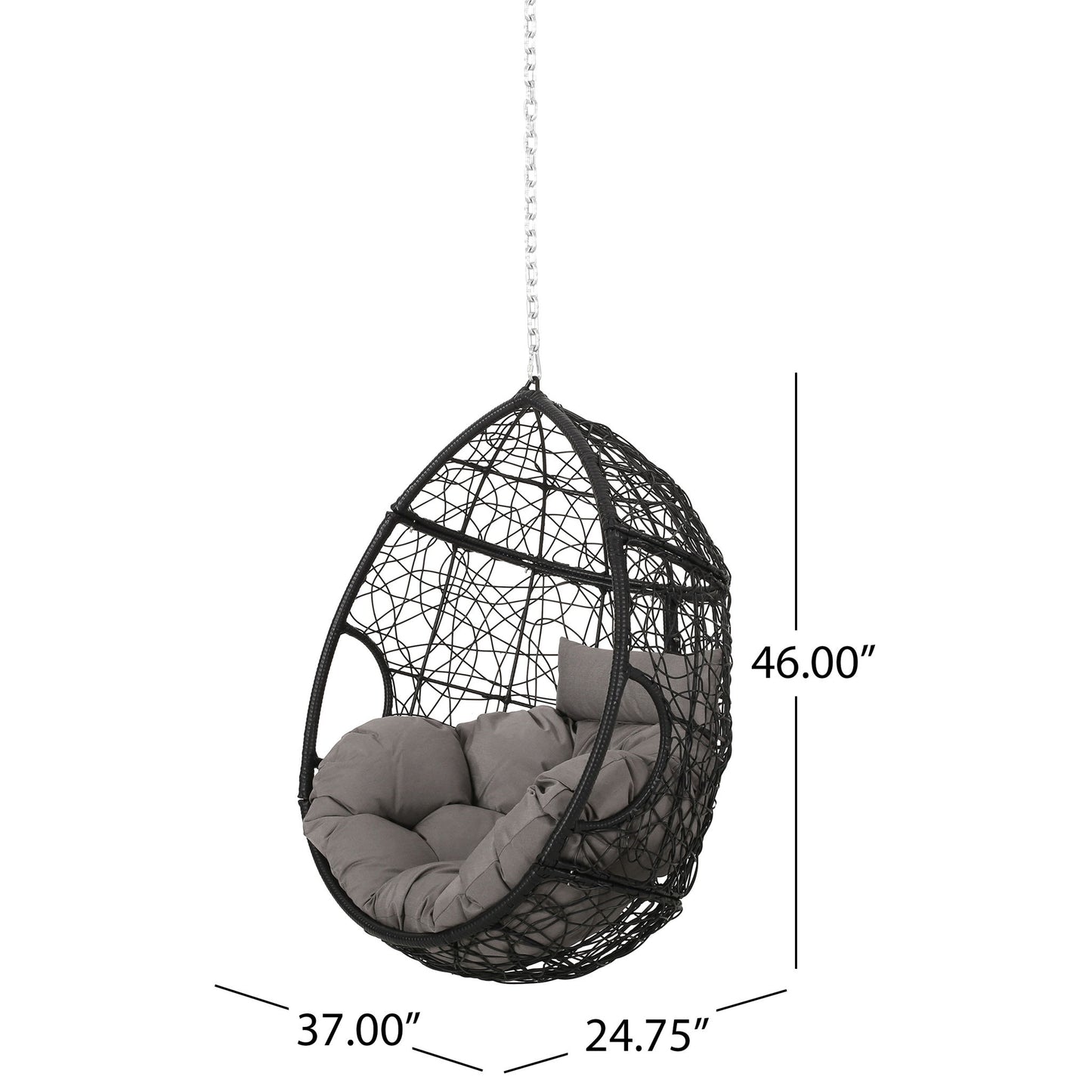 Teardrop - Hanging Chair With 8Ft Chain
