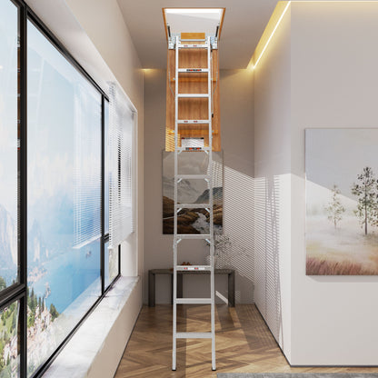 Household Aluminum Attic Ladder