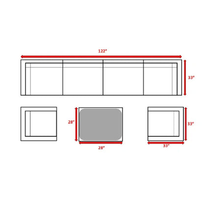 Sectional, Stylish Entertainment, Outdoor Living