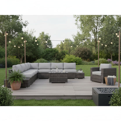 Sectional, Stylish Entertainment, Outdoor Living