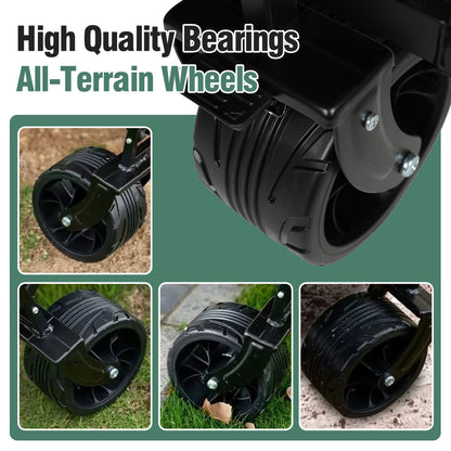 Wagons Carts Heavy Duty Foldable With Big Wheels