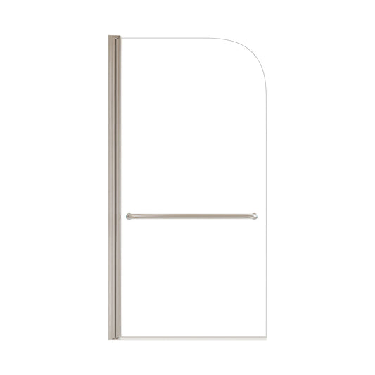 Bathtub Shower Door With 6mm Tempered Glass