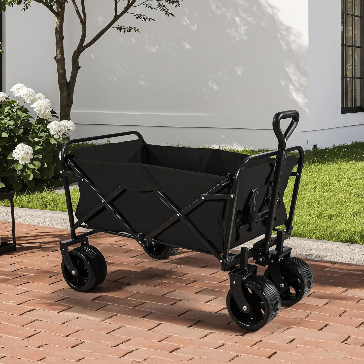 Wagons Carts Heavy Duty Foldable With Big Wheels