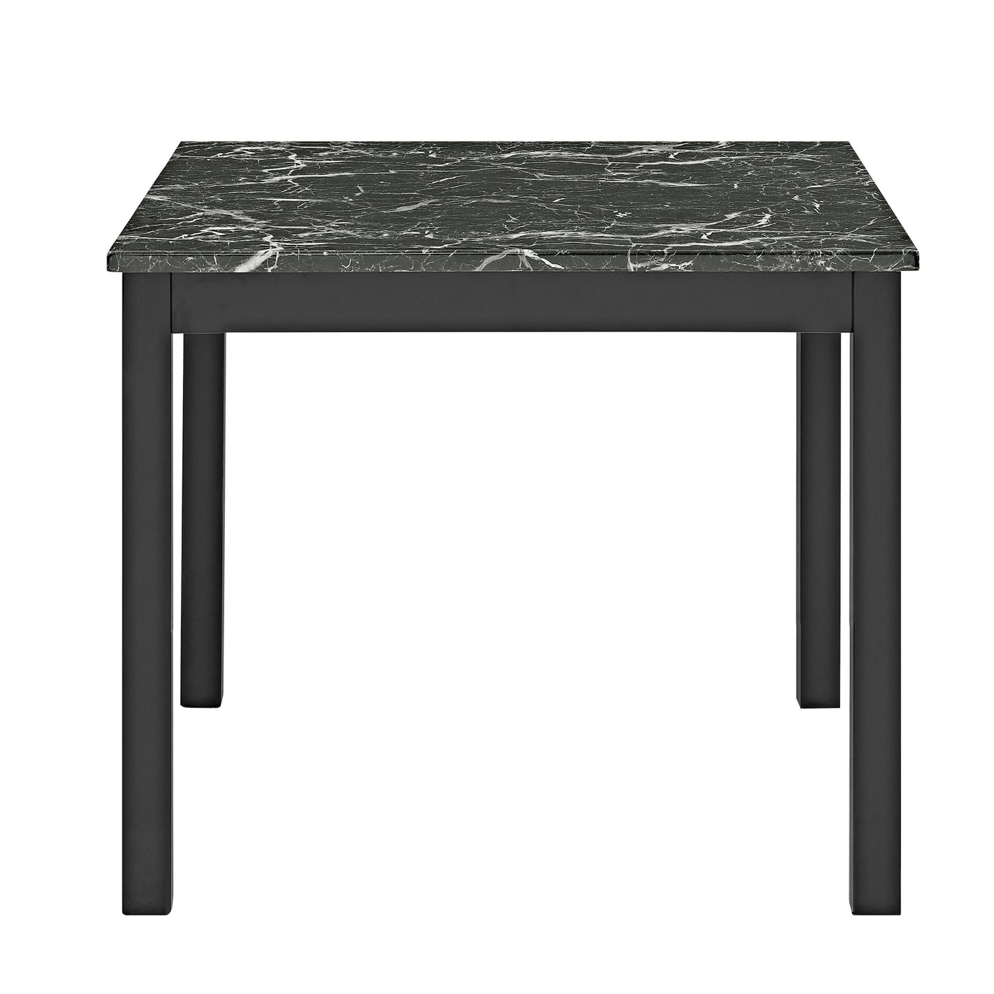 5 Piece Counter Height Dining Set With Table And Upholstered Chairs