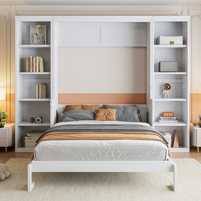 Murphy Bed With Desk And Bookshelf