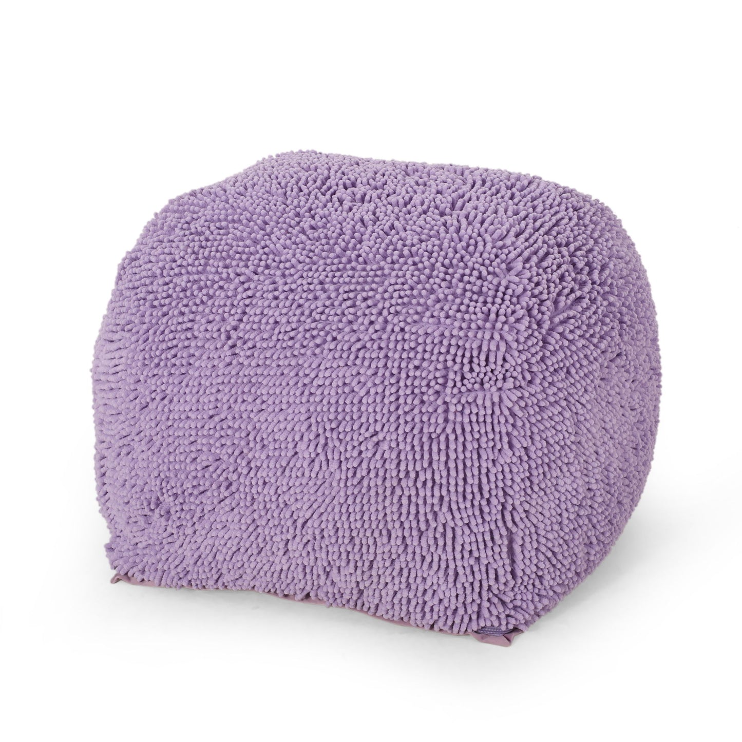 Spongy Microfiber Square Pouf Soft Seating