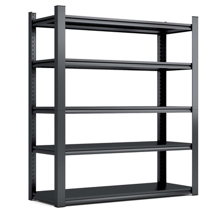 Industrial Heavy Duty Metal Garage Shelving Unit, Adjustable Storage Rack