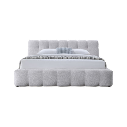 Hannah - Queen Upholstered Bed - Gray