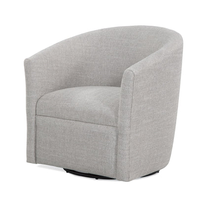 Lainey - Swivel Barrel Chair With 360 Degree Rotation