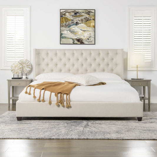 Manhattan - Shelter King Platform Bed Frame