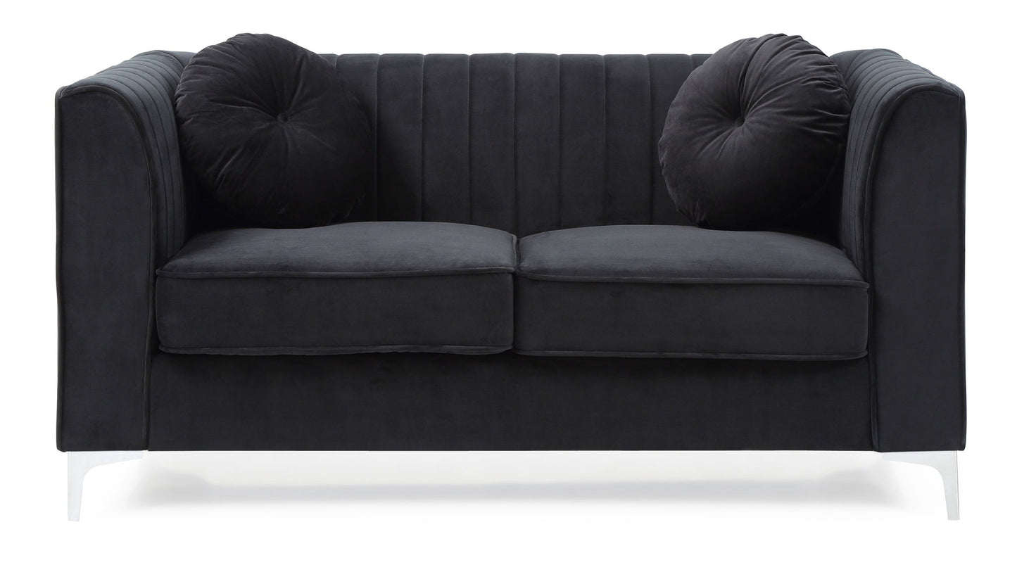 Delray - Micro Suede Loveseat