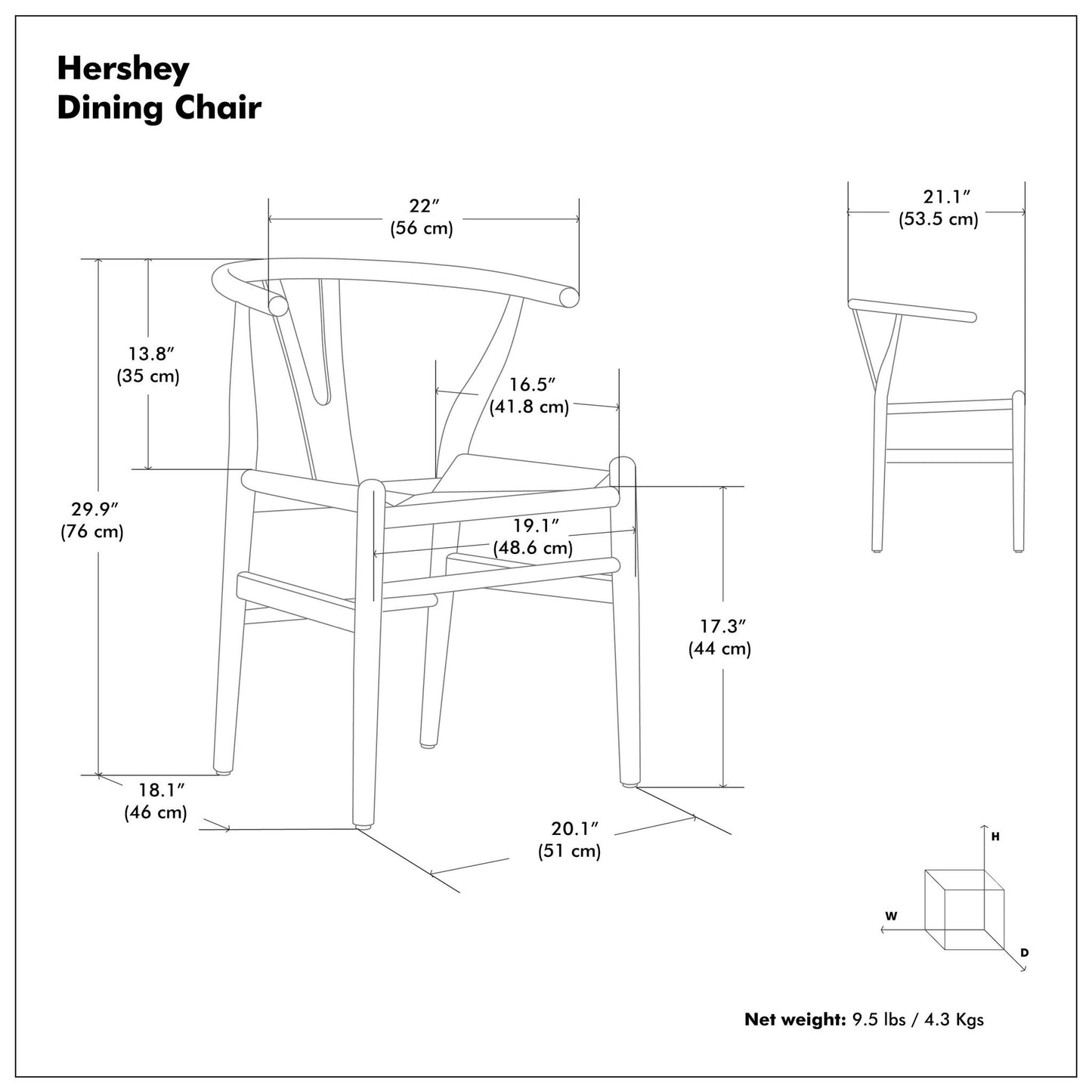 Hershey - Crafted Dining Chair (Set of 2)