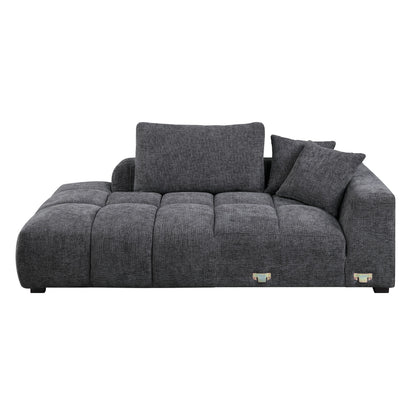 Chosen - Sectional Sofa With Toss Pillows And Chaise