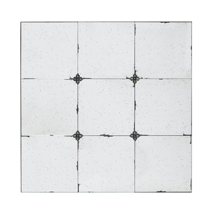 Traditional Decor Style Antique Glass Panel Mirror, Wall Mirror For Bathroom Entryway Console Lean Against Wall