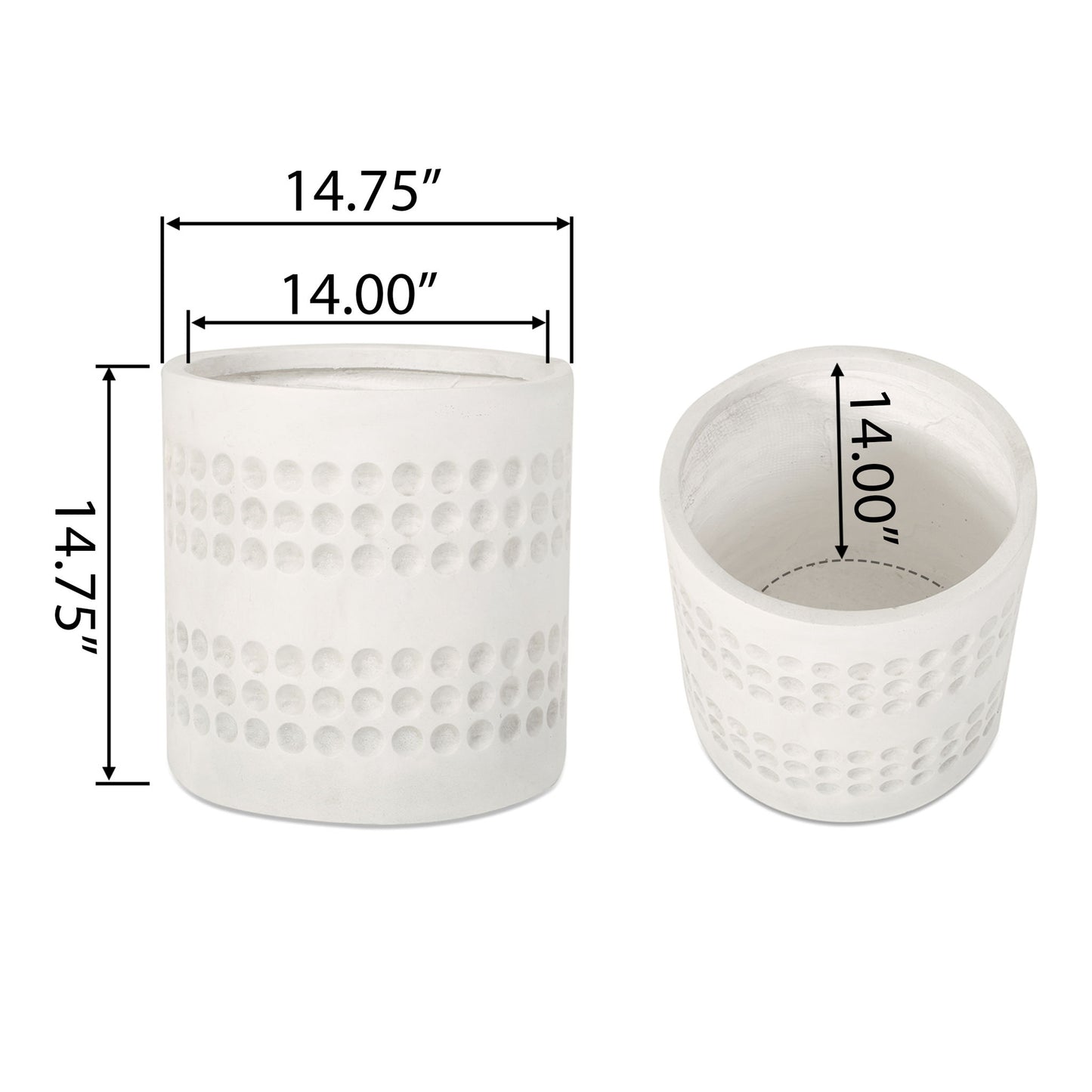 Elegant Design Cube Planter