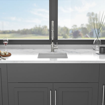 Modern Quartz Kitchen Sink Undermount Granite Composite