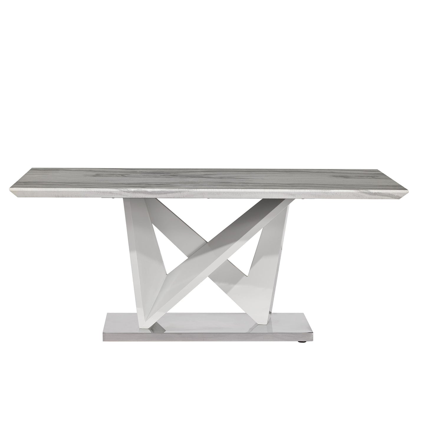 Caroline - Dining Table - Gray