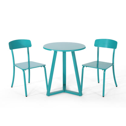 Samos - Bistro Set - Teal