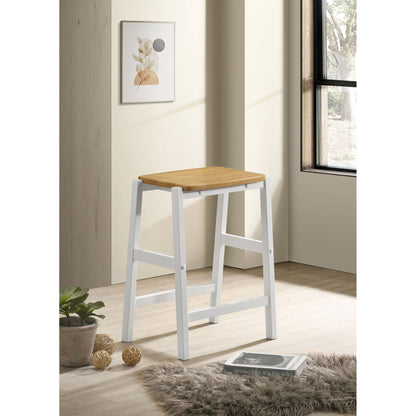 Cowichan - Backless Counter Stool (Set of 2) - White