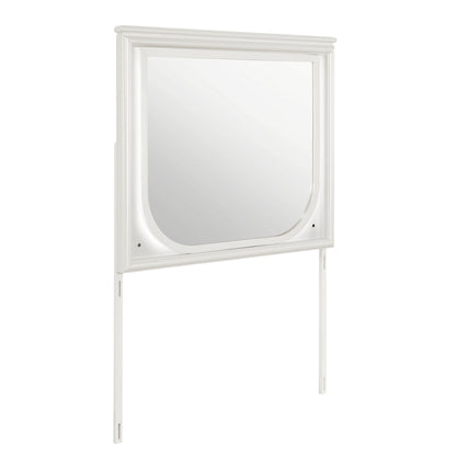 Uriuni - Large Scale Mirror With LED Light - Off White